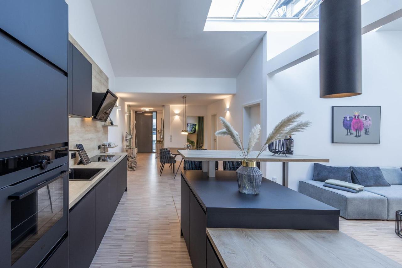 Lichtdurchflutetes Design - Appartement Guetersloh - 90 Qm エクステリア 写真