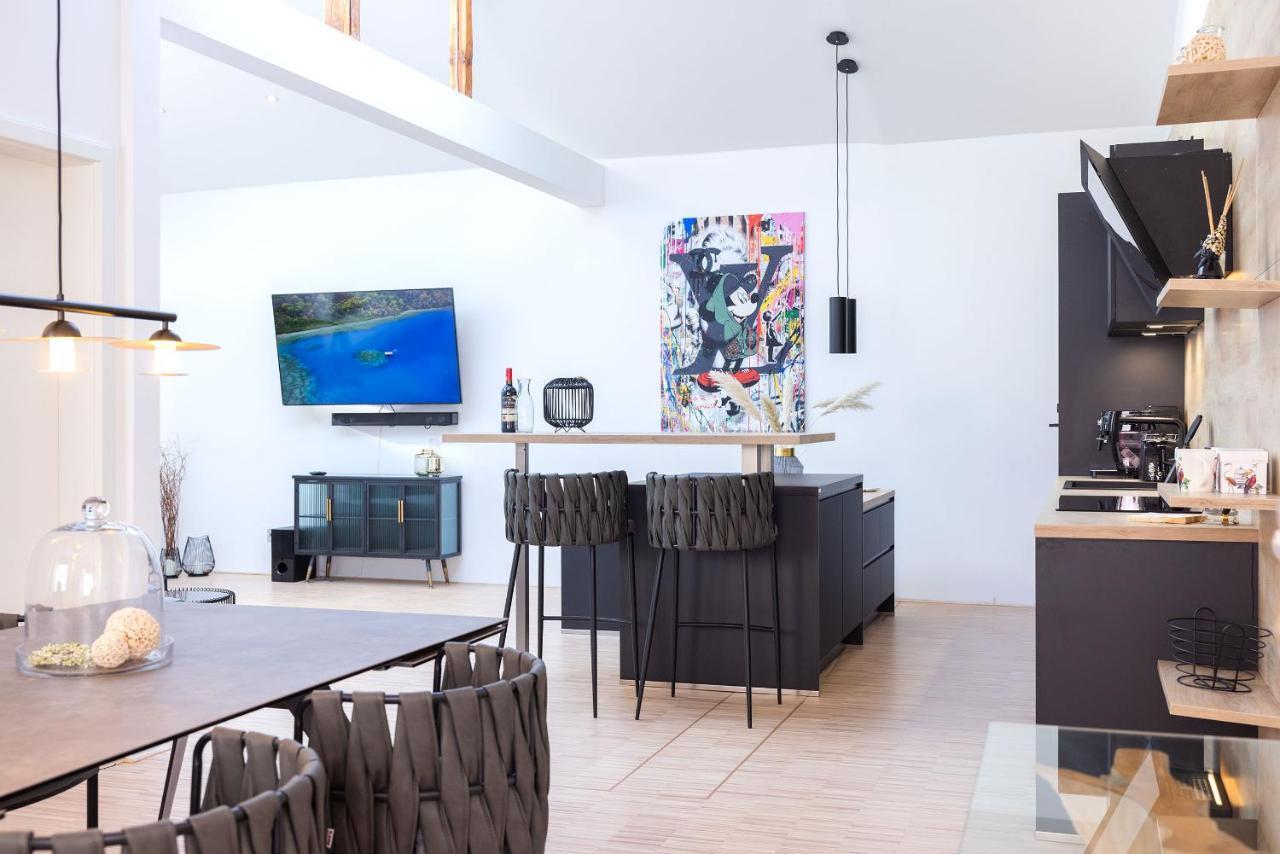 Lichtdurchflutetes Design - Appartement Guetersloh - 90 Qm エクステリア 写真