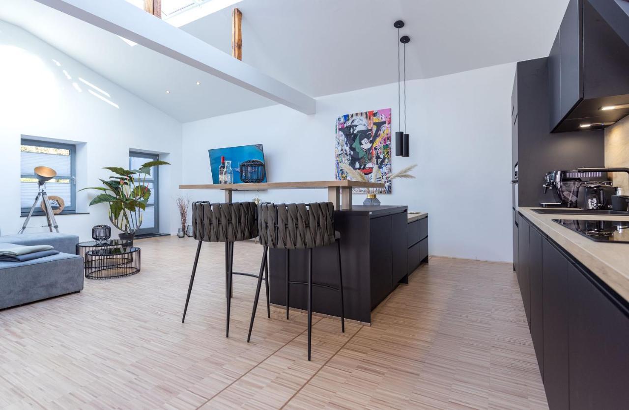 Lichtdurchflutetes Design - Appartement Guetersloh - 90 Qm エクステリア 写真