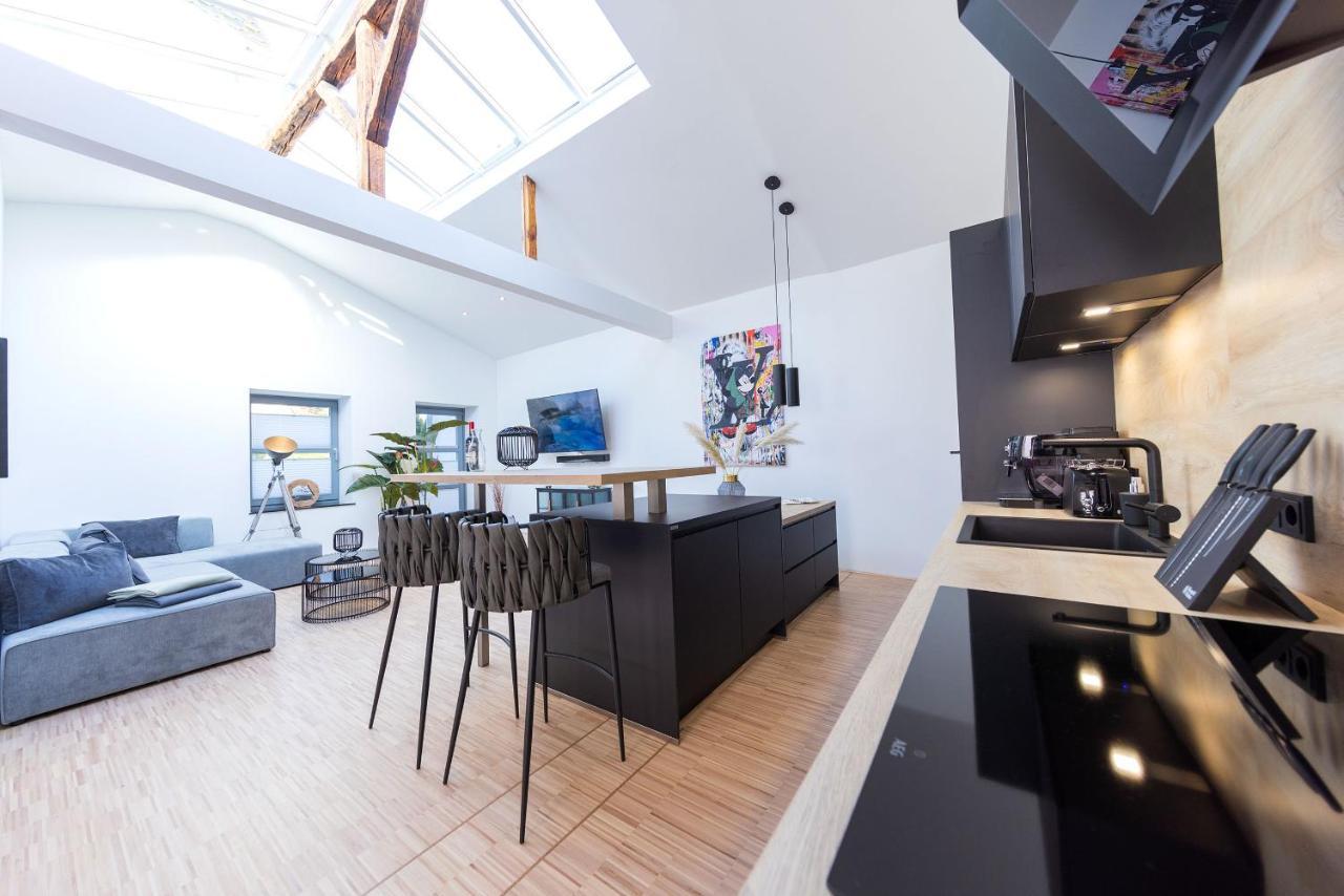 Lichtdurchflutetes Design - Appartement Guetersloh - 90 Qm エクステリア 写真